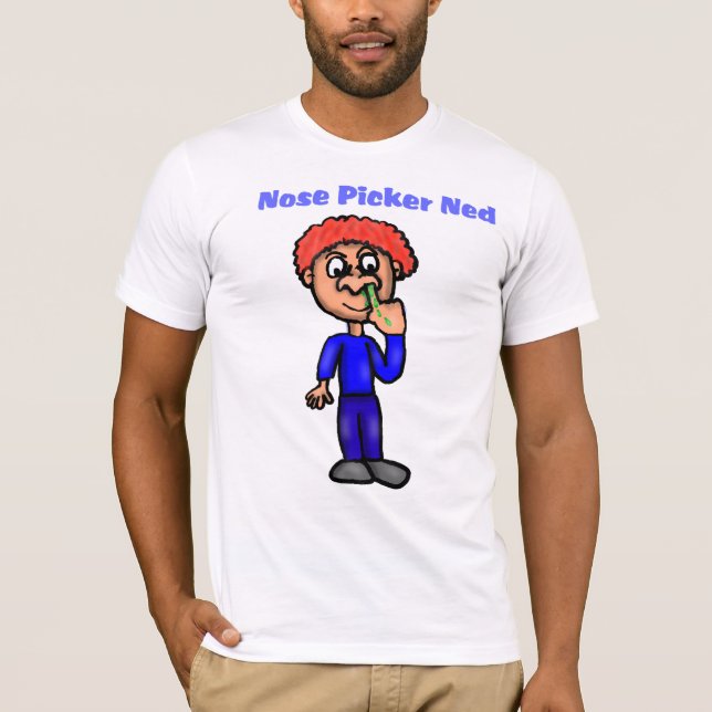 T-shirt de Ned de récolteuse de nez (Devant)