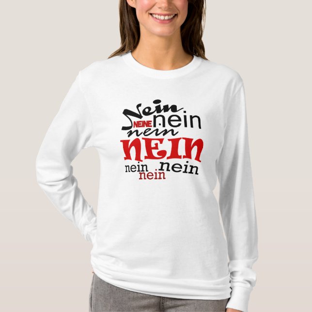 T-shirt de neinneinnein (Devant)