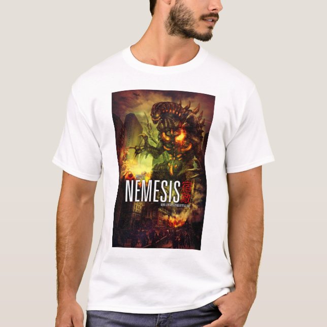 T-shirt de Nemesis Kaiju - art par des fripes de (Devant)