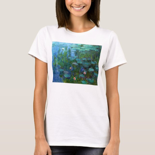 T-shirt de nénuphars de Monet Nympheas (Devant)