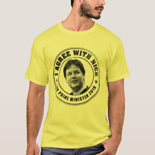 T-shirt de Nick Clegg