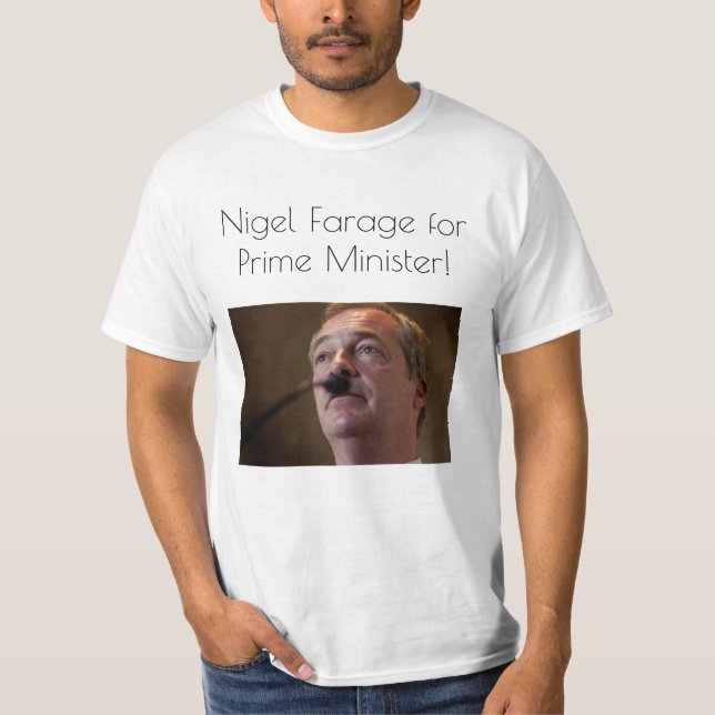 T-shirt de Nigel Farage (Devant)