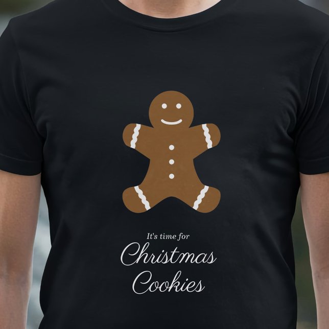 T-Shirt de Noël Bonhomme en pain d'épice (Gingerbread Man Christmas Cookies T-Shirt)