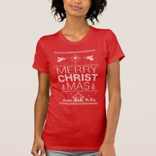 T-shirt de Noël chrétien religieux laid et moche