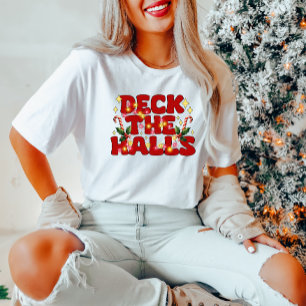 T-Shirt De Noël Dans Les Halls