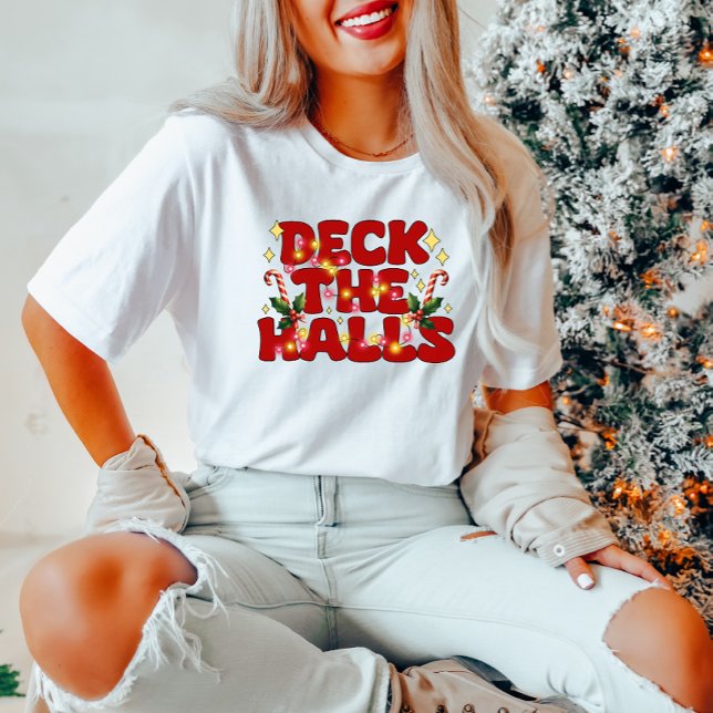 T-Shirt De Noël Dans Les Halls (Créateur téléchargé)