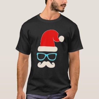 T-shirt de Noël de père de père Noël de hippie