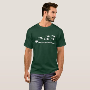 T-shirt de Noël d'équipage des aéronefs de SME,