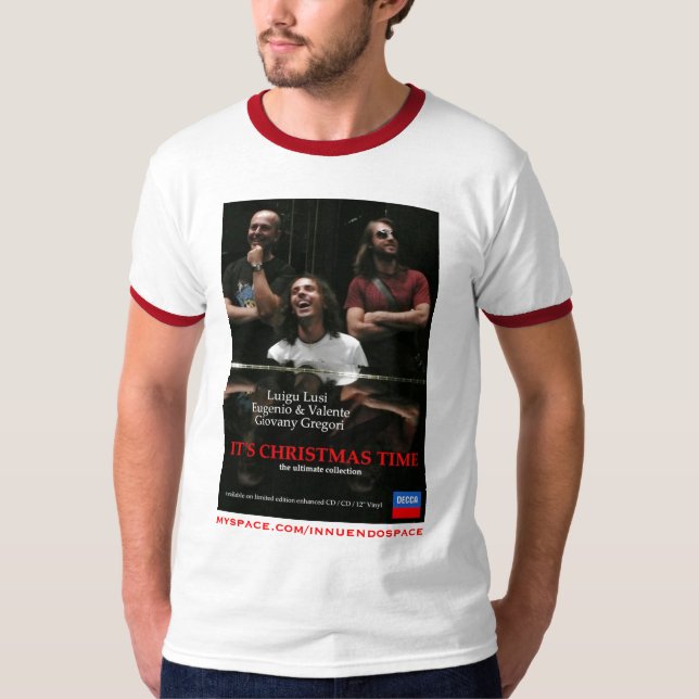 T-shirt de Noël d'insinuation (Devant)