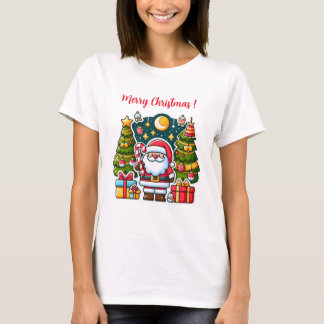 T-shirt de Noël drôle de Père Noël