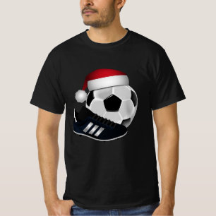 T-shirt de Noël du bal de football