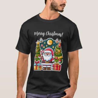 T-Shirt de Noël Famille Père Noël