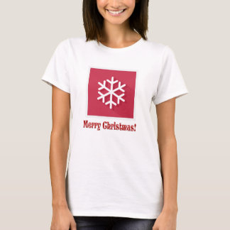 T-shirt de Noël - Flocon de neige - Joyeux Noël