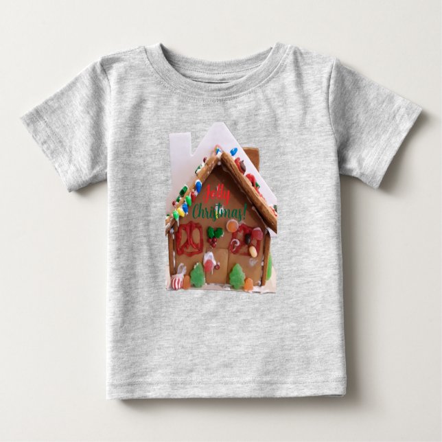 T-shirt de Noël gai et amusant, bébé et bébé (Devant)