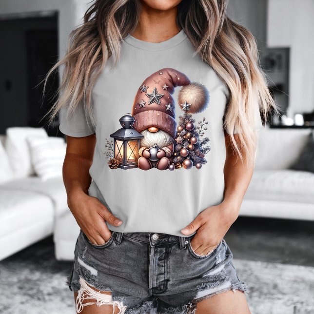 T-shirt de Noël gnome (Gnome Christmas Delight t-shirt. )