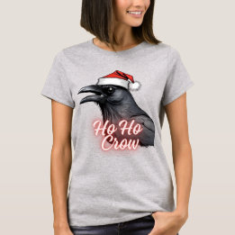 T-shirt de Noël Ho Ho Crow