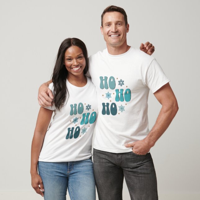 T-shirt de Noël Ho Ho Ho (Unisexe)