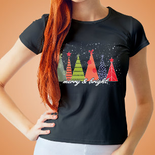 T-shirt de Noël joyeux et lumineux