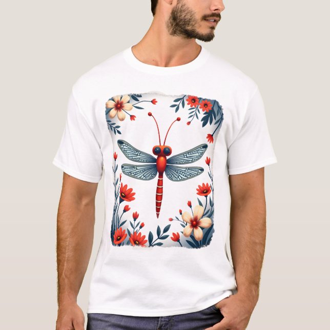 T-Shirt de Noël Libellule_1 (2) (Devant)