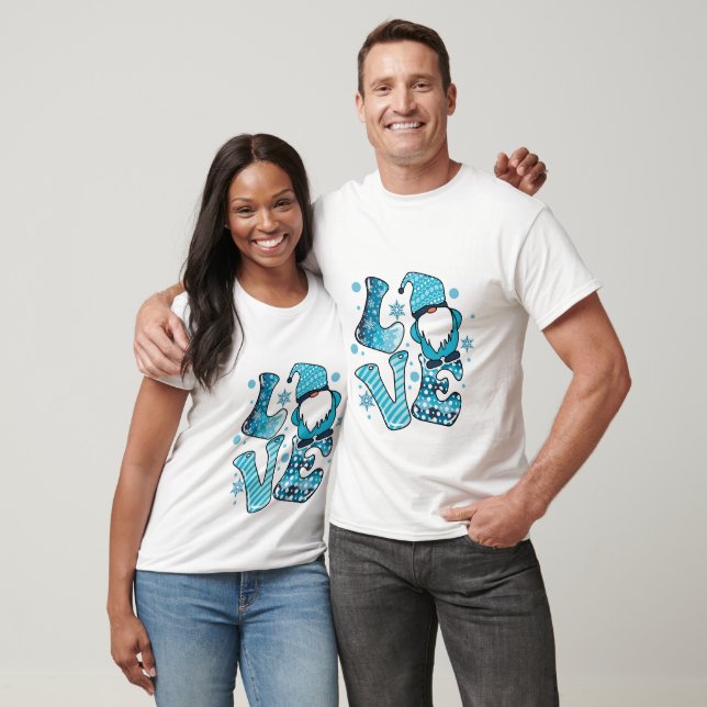T-shirt de Noël Love (Unisexe)