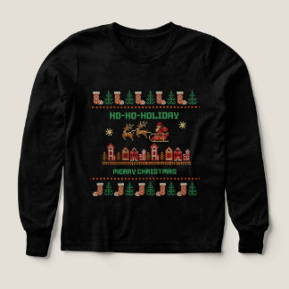 T-shirt de Noël moche pour enfants, chemise de Pèr