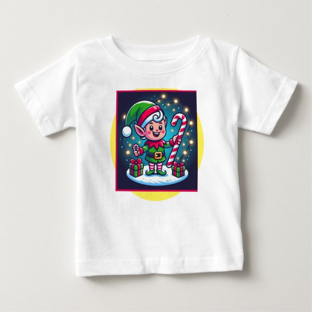 T-shirt de Noël pour enfants (Devant)