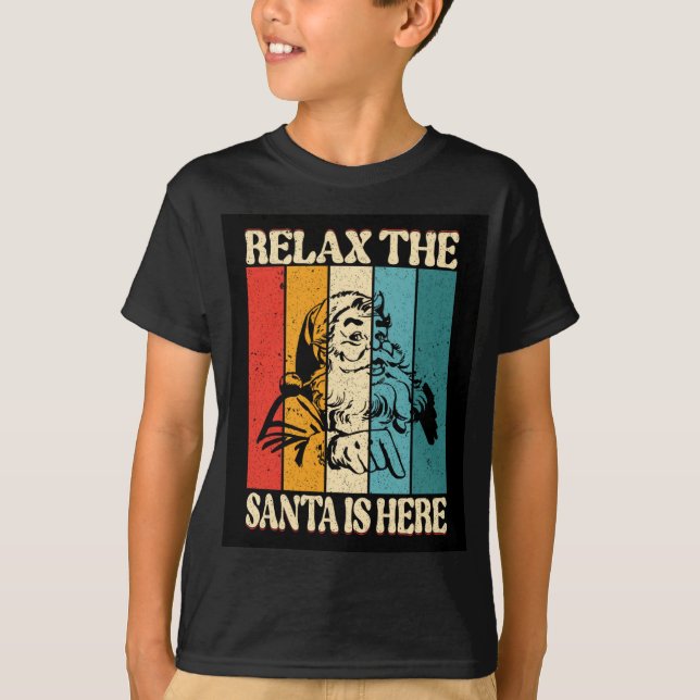 T-shirt de Noël pour enfants (Devant)