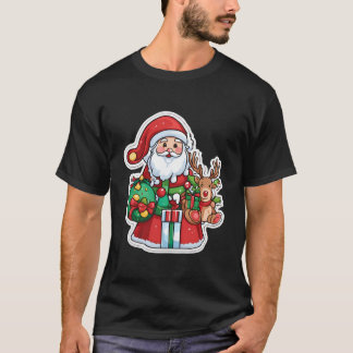T-shirt de Noël pour enfants - Tee - shirts amusan