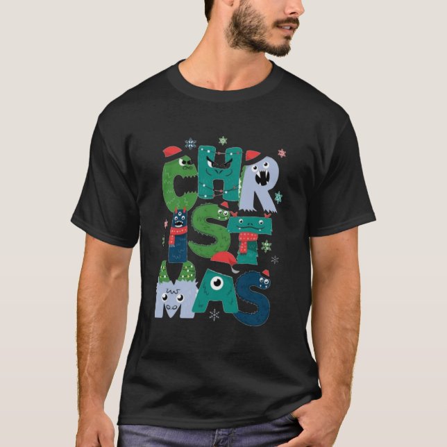 T-shirt de Noël pour hommes (Devant)
