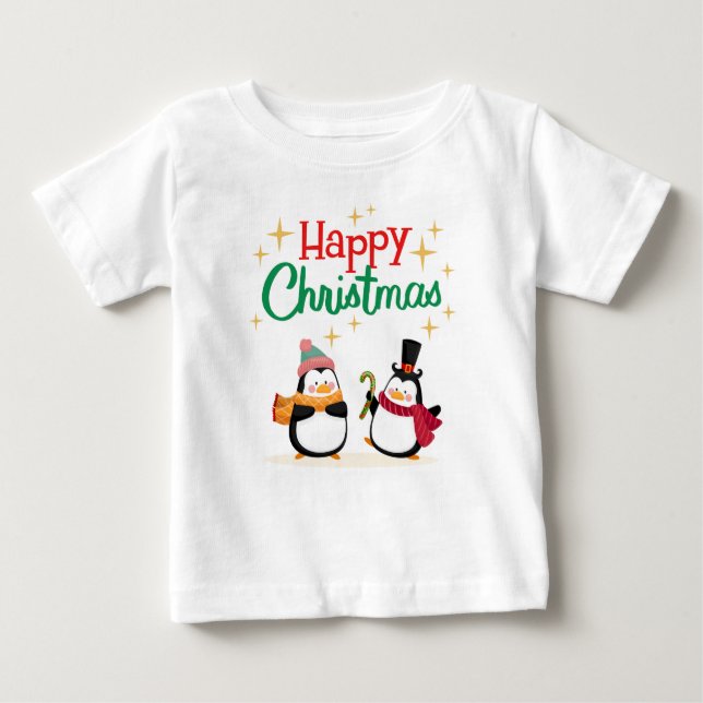 t-shirt de noël pour les tout-petits (Devant)