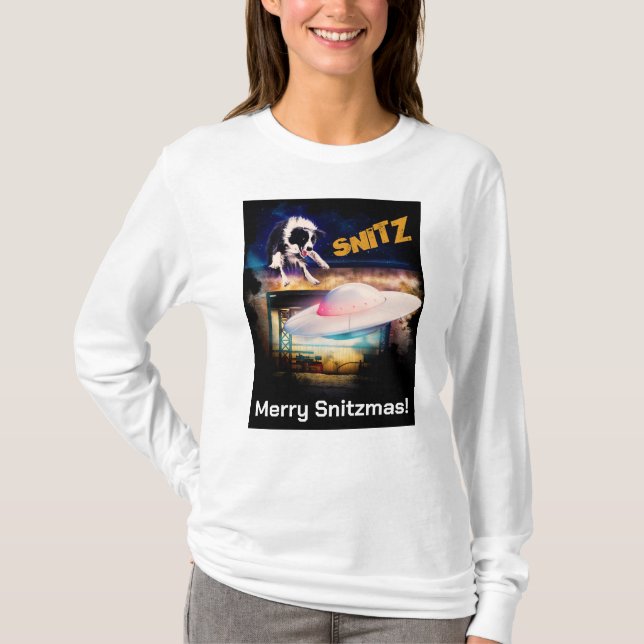 T-shirt de Noël Snitz (Devant)
