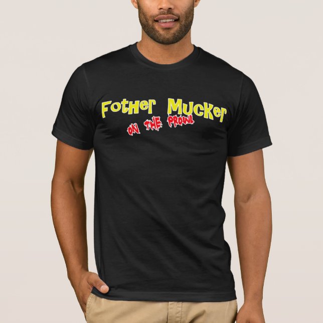 T-shirt de noir de copain de Fother par SickonE (Devant)