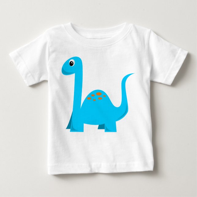 T-shirt de nourrisson de dinosaure (Devant)