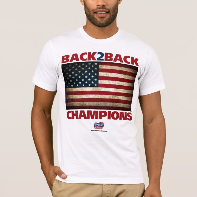 T-shirt De nouveau aux champions arrières (de guerre (Devant)
