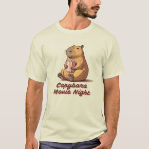 T-Shirt de nuit Capybara - Vibes de refroidissemen