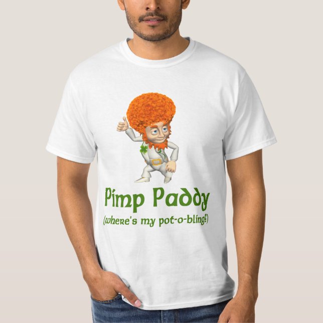 T-shirt de paddy de souteneur (Devant)