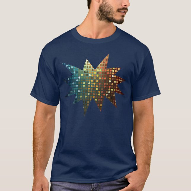 T-shirt de paillettes (Devant)