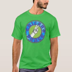 T-shirt de paix de Chicano