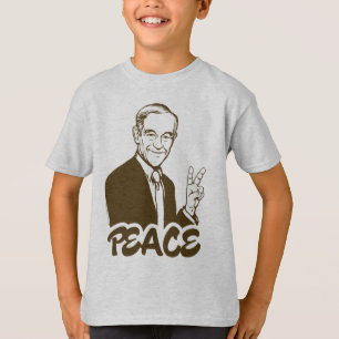 T-shirt de paix de Ron Paul
