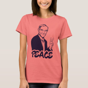 T-shirt de paix de Ron Paul