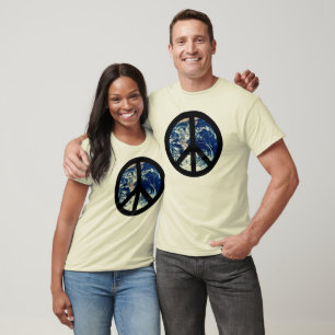 T-shirt de paix du monde