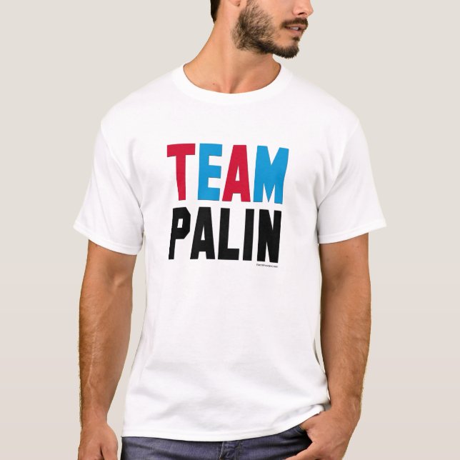 T-shirt de Palin d'équipe (Devant)