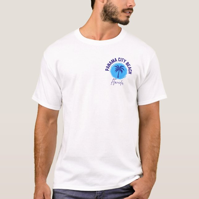 T-Shirt de Panama City Beach Floride (Devant)