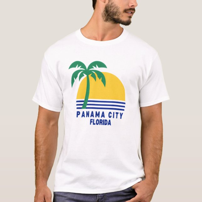 T-Shirt de Panama City Floride (Devant)