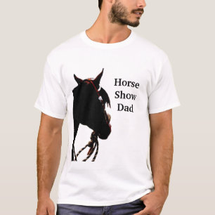 T-shirt de papa de concours hippique