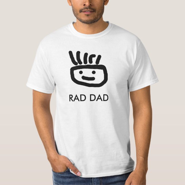 T-shirt de PAPA de rad (Devant)