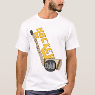 T-shirt de papa d'hockey du numéro 1