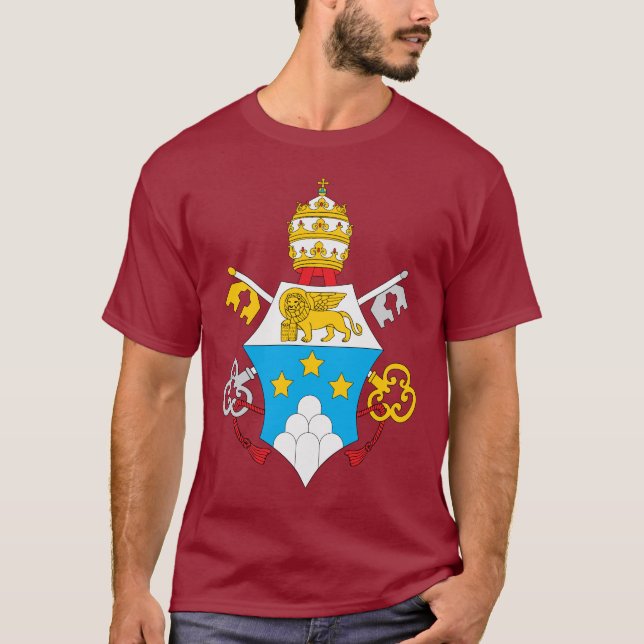 T-shirt de pape John Paul I (Devant)