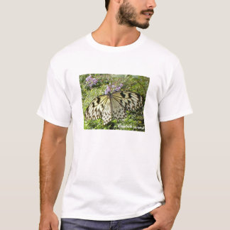 T-shirt de papillon de papier de riz