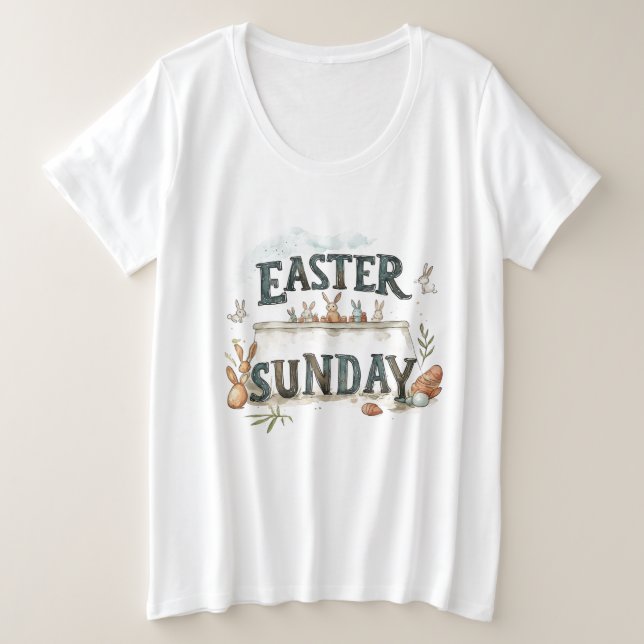 T-Shirt de Pâques (Design devant)